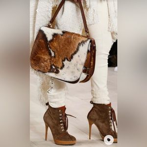 New Ralph Lauren Collection Booties. Italy. Sz 40